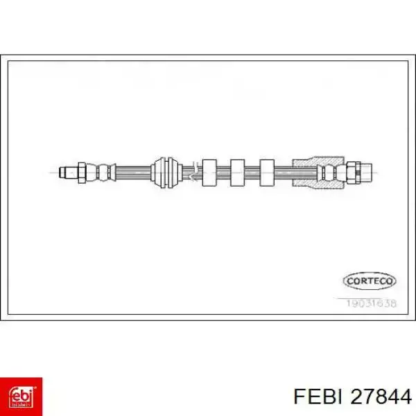 Купити 27844 Febi Шланг гальмівний