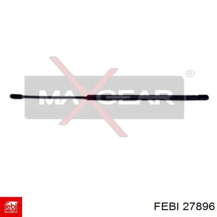 Амортизатор двері задньої Febi 27896 ціна, від 7.82 USD