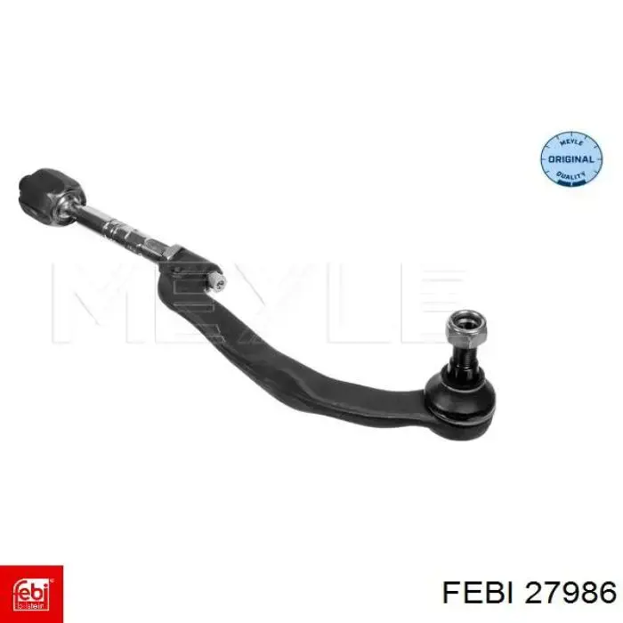 Стійка стабілізатора, переднього, права Febi 27986 ціна, від 9.94 USD