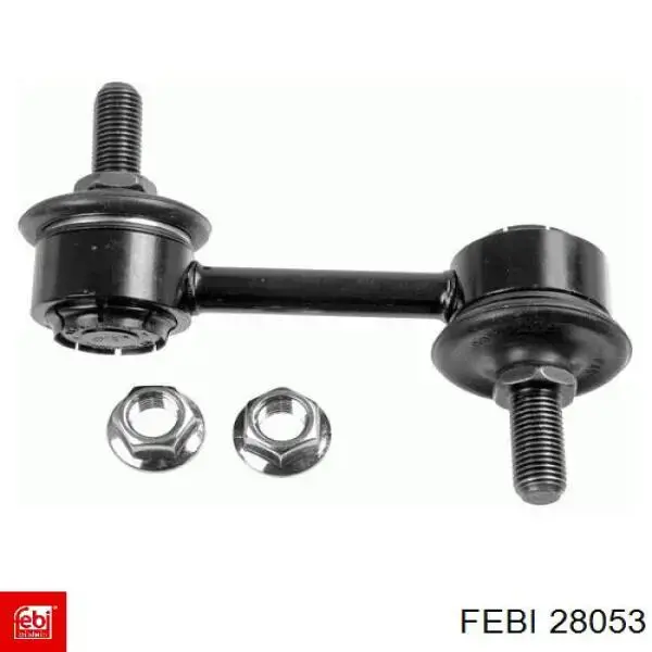 Стійка стабілізатора, переднього, права Febi 28053 ціна, від 8.01 USD