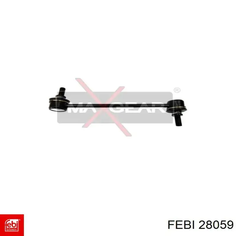 Лінк стабілізатора, заднього Febi 28059 ціна, від 10.78 USD