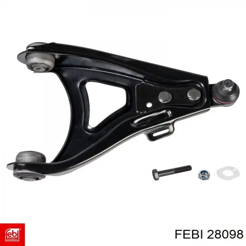 Тяга рульова поперечна Febi 28098 ціна, від 12.12 USD