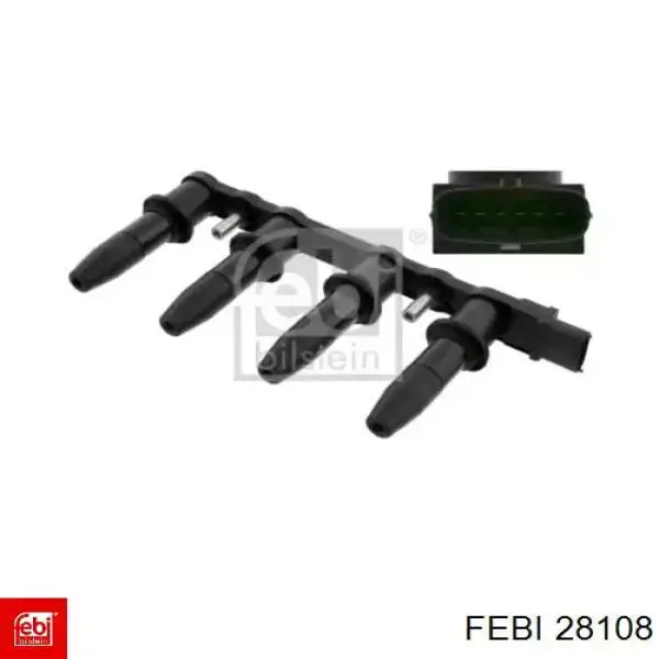 Купити 28108 Febi Котушка запалювання