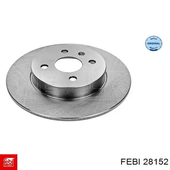 Задні дискові гальма Febi 28152 ціна, від 28.04 USD