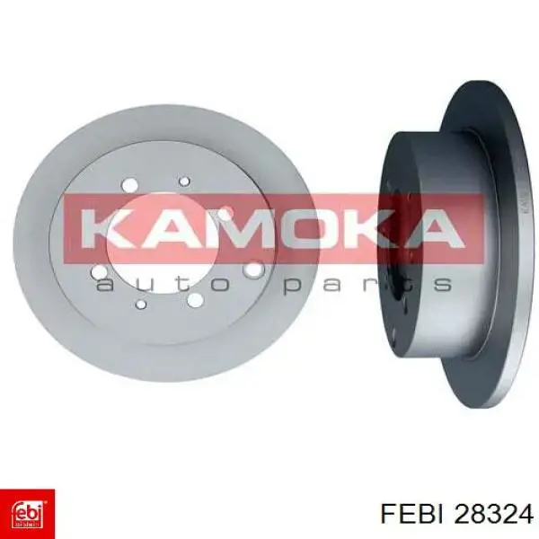 Задні дискові гальма Febi 28324 ціна, від 25.62 USD