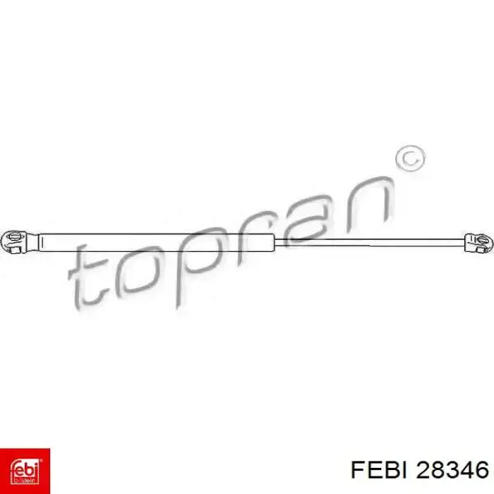 Амортизатор багажника 28346 Febi