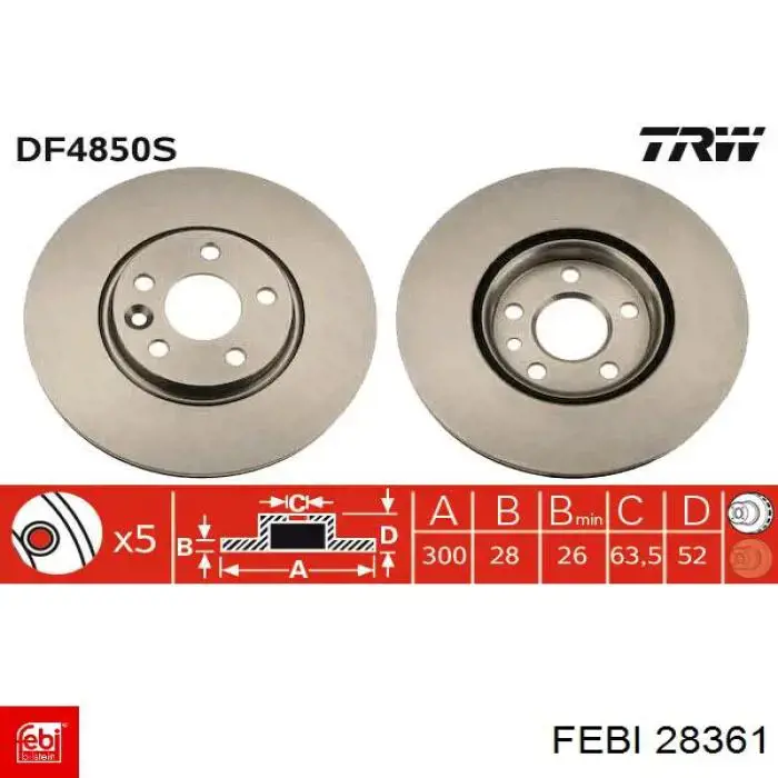Диск переднього гальма Ashika 600LL13C ціна, від 55.81 USD