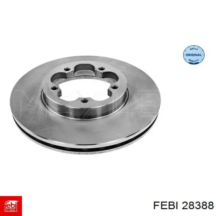Диск переднього гальма Febi 28388 ціна, від 41.13 USD