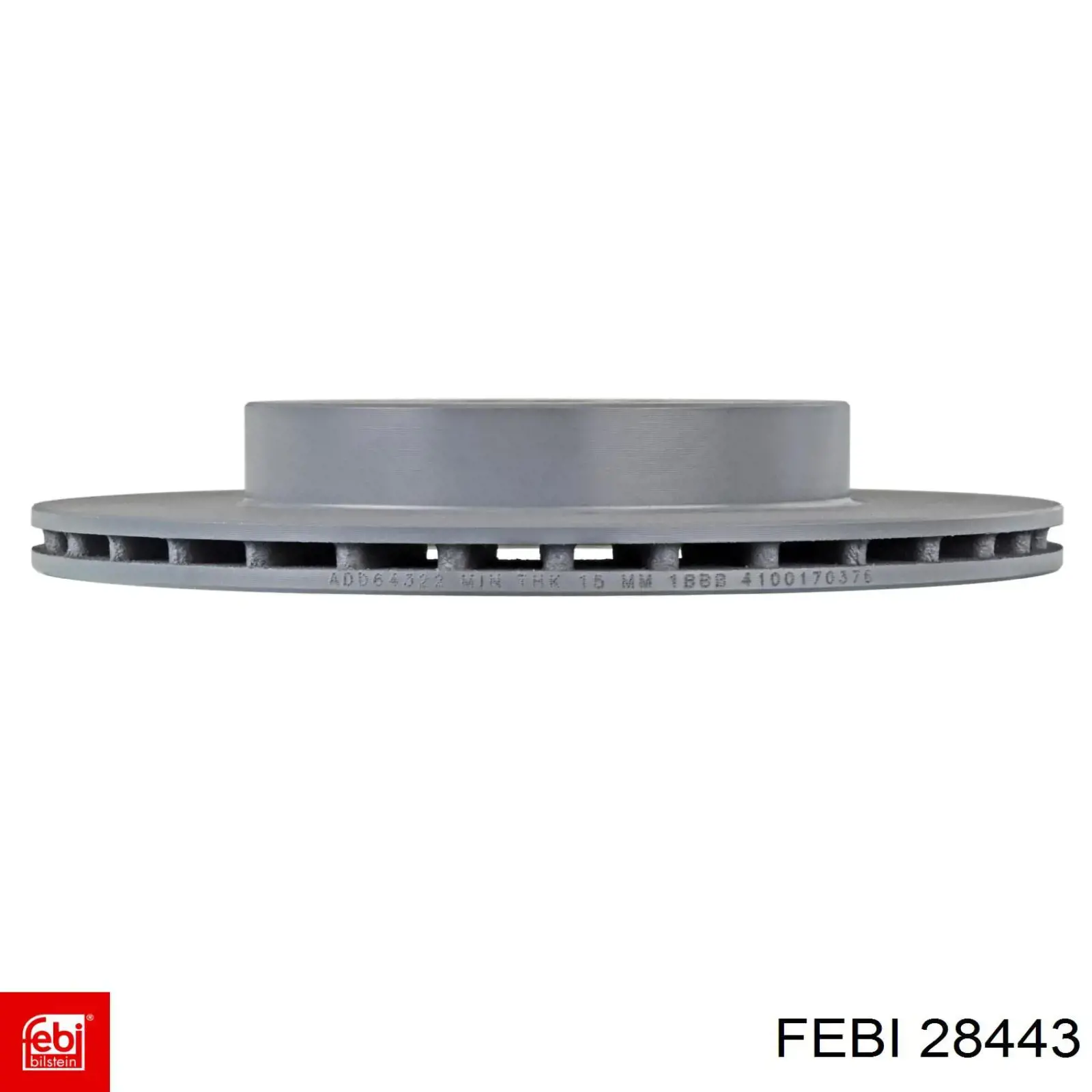 Купити 28443 Febi Ротор гальмівний