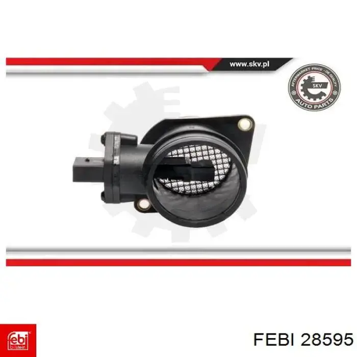 Датчик масової витрати повітря Febi 28595 ціна, від 32.83 USD