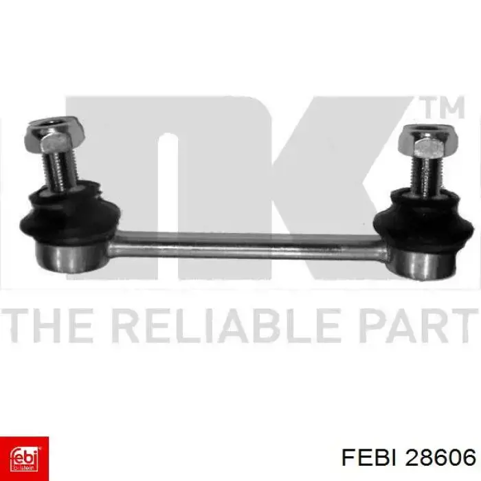 Лінк стабілізатора, заднього Febi 28606 ціна, від 9.42 USD