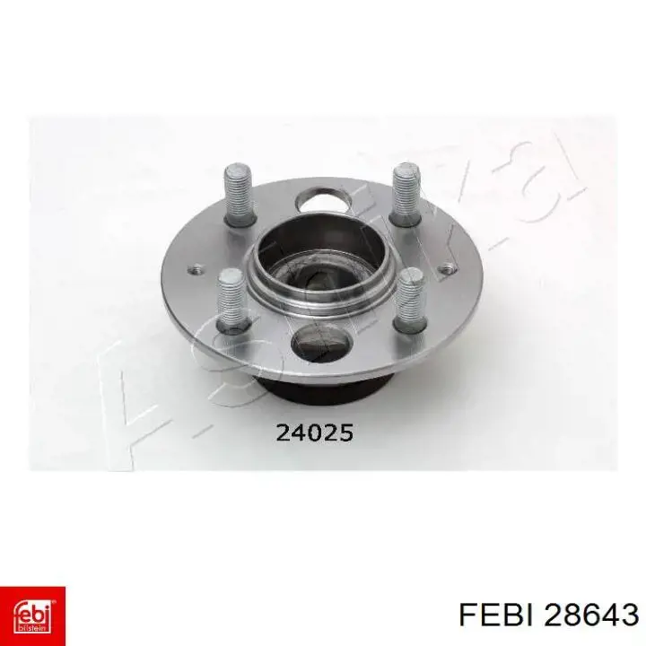 28643 Febi Випускний клапан двигуна