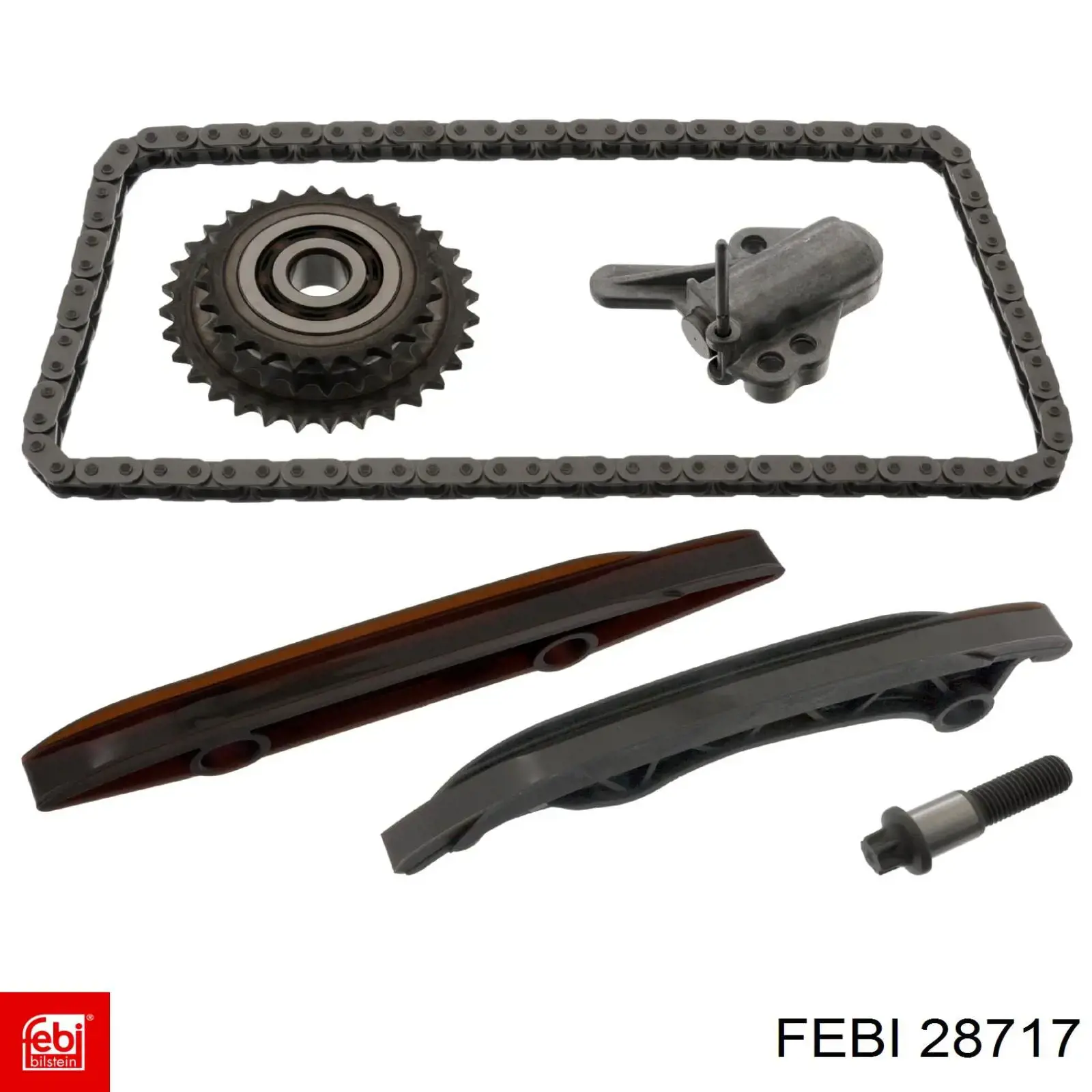 Натягувач ланцюга ПНВТ Febi 28717 ціна, від 69.68 USD