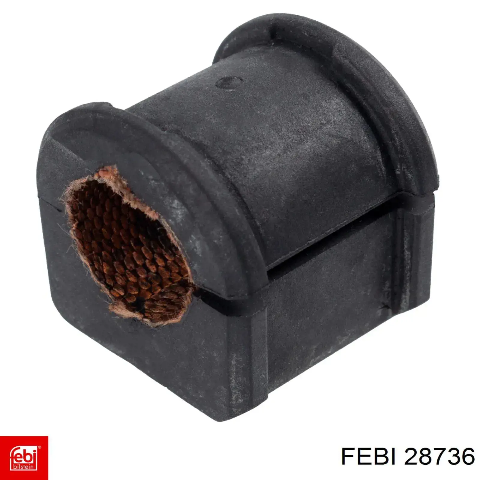 Трос стоянкового гальма задній лівий Febi 28736 ціна, від 11.30 USD
