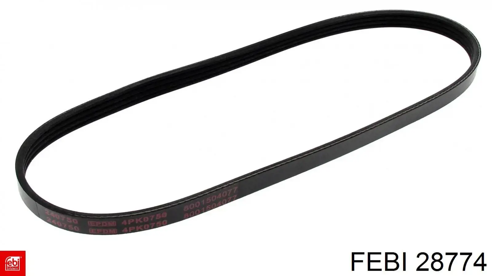 Клиновий ремінь Febi 28774 ціна, від 5.75 USD