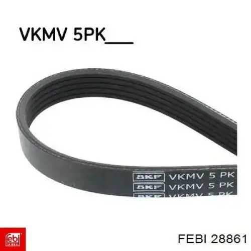Купити 28861 Febi Ремінь генератора