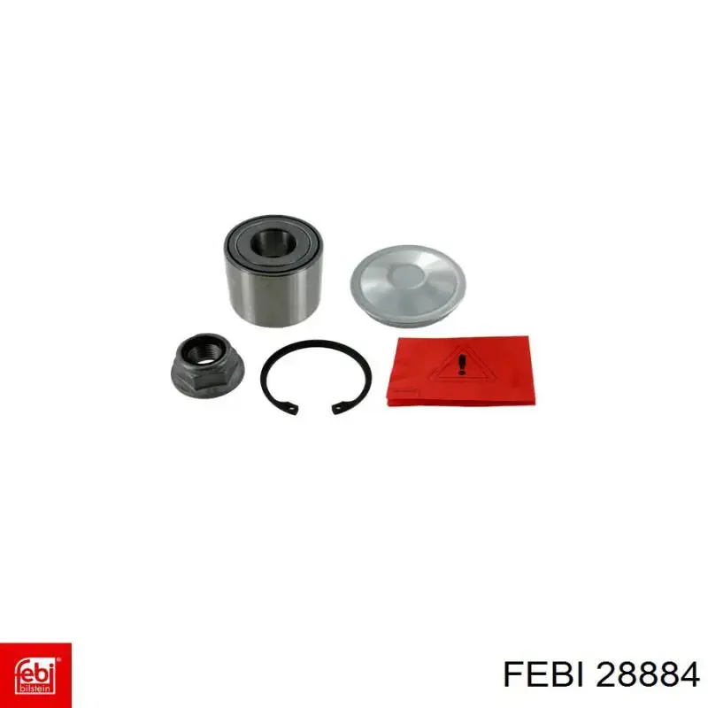 Ремінь генератора 28884 Febi
