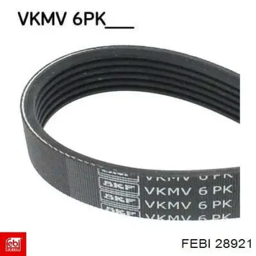 Купити 28921 Febi Ремінь генератора