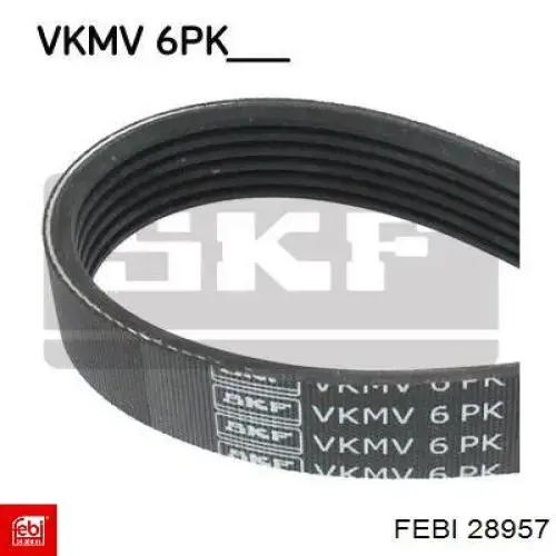 Купити 28957 Febi Ремінь генератора
