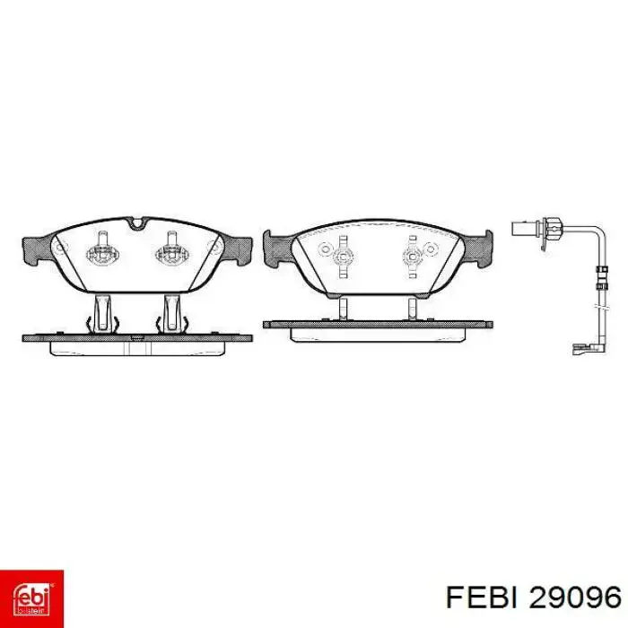 Купити 29096 Febi Ремінь генератора