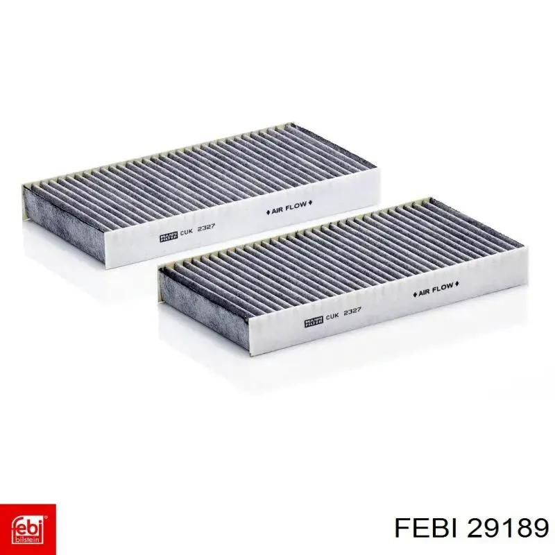 Купити 29189 Febi Фільтр салону вугільний