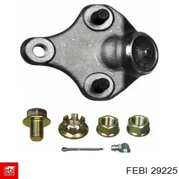 Монтажний комплект задніх барабанних колодок Febi 29225 ціна, від 8.50 USD