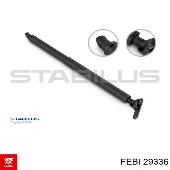 Амортизатор двері задньої Mercedes A1649800164 ціна, від 72.31 USD