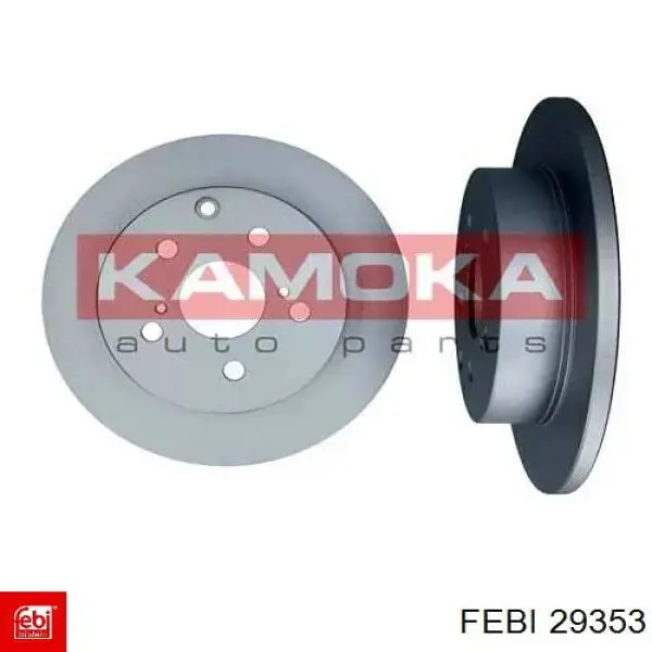 Купити 29353 Febi Диск заднього гальма