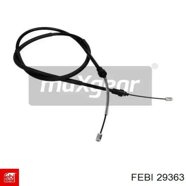 Трос ручного гальма задній, правий/лівий Febi 29363 ціна, від 7.87 USD
