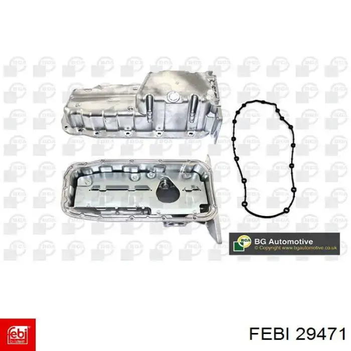 Піддон двигуна Febi 29471 ціна, від 63.33 USD