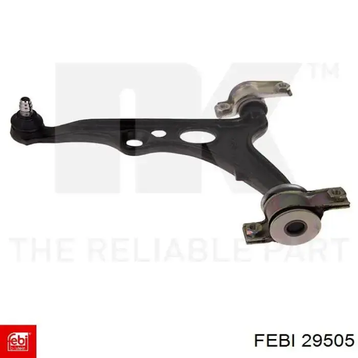 Важіль передній лівий Febi 29505 ціна, від 45.81 USD
