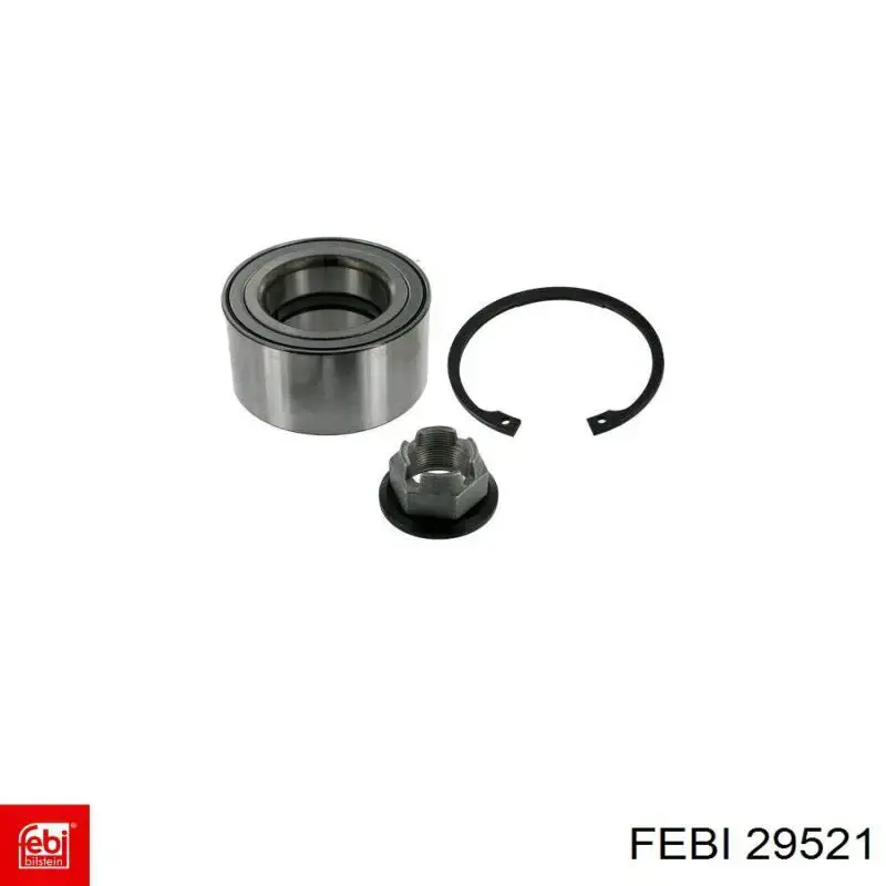 Купити 29521 Febi Підшипник ступиці передньої