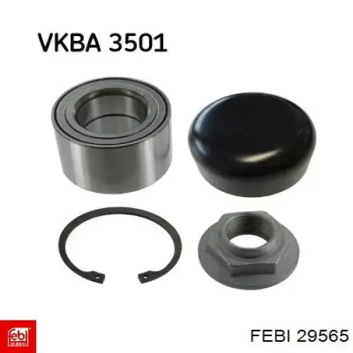 Купити 29565 Febi Підшипник задньої ступиці