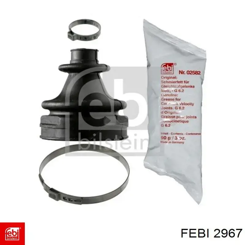 Купити 2967 Febi Втулка стабілізатора переднього, ліва