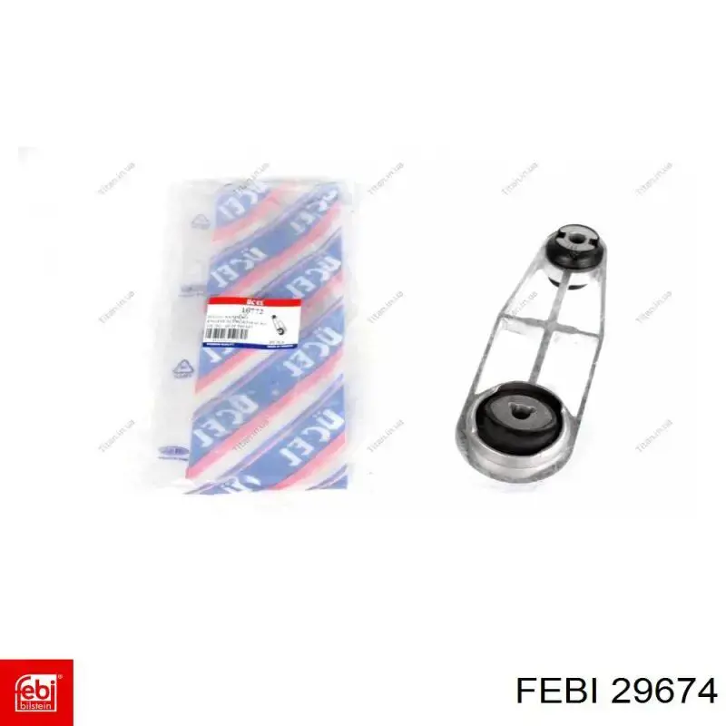 Купити 29674 Febi Задня опора двигуна