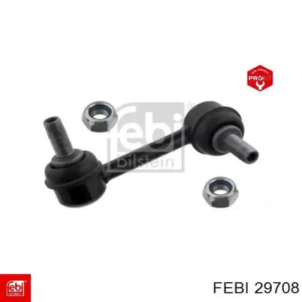Стійка стабілізатора, переднього, права Febi 29708 ціна, від 15.08 USD