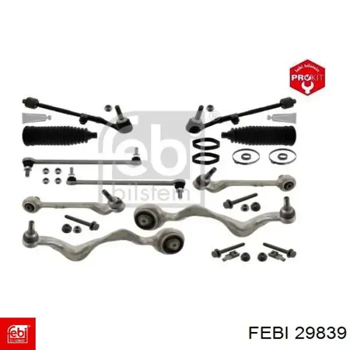 Сайлентблок переднього верхнього важеля Febi 29839 ціна, від 9.27 USD