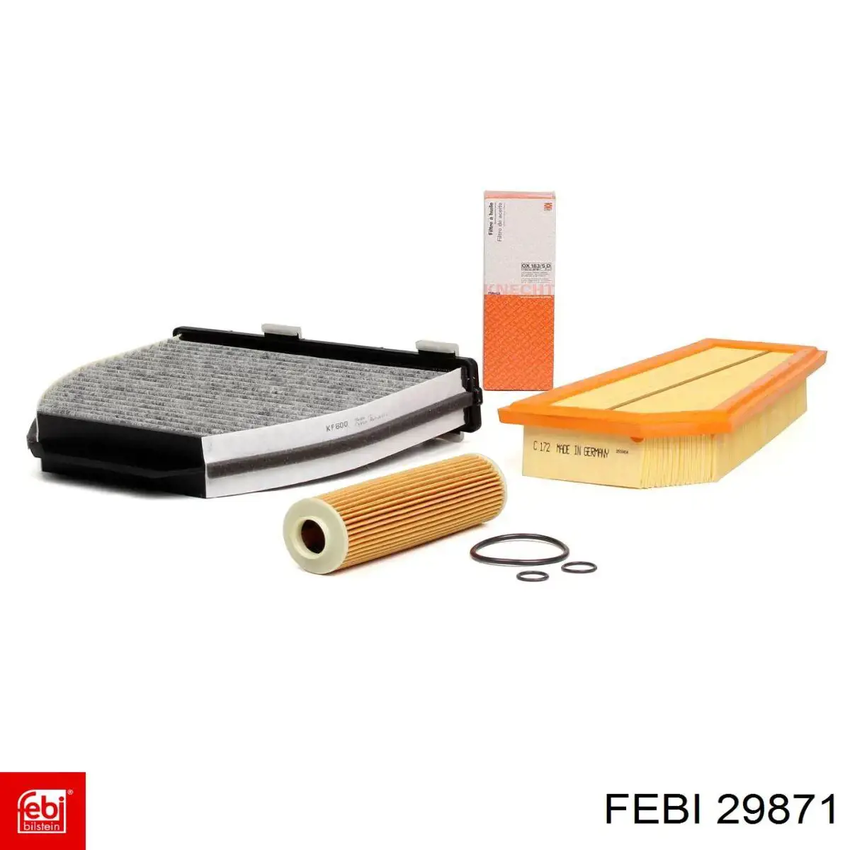 Фільтр повітряний обігрівача Febi 29871 ціна, від 18.86 USD