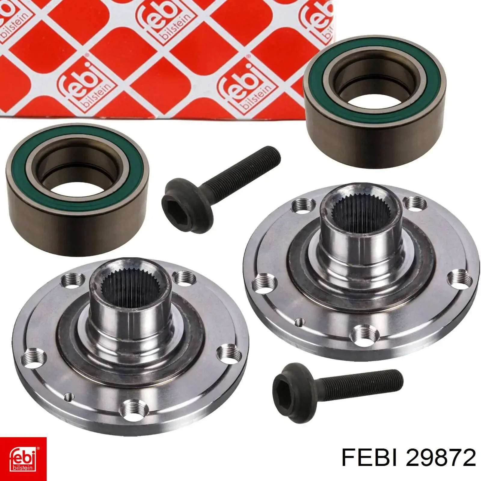 Купити 29872 Febi Підшипник задньої ступиці