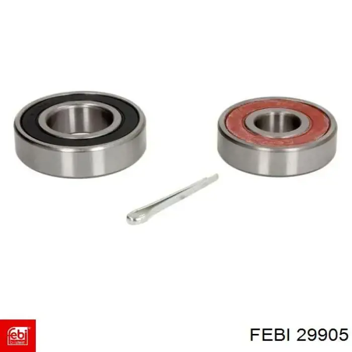 Підшипник маточини задньої Febi 29905 ціна, від 10.07 USD