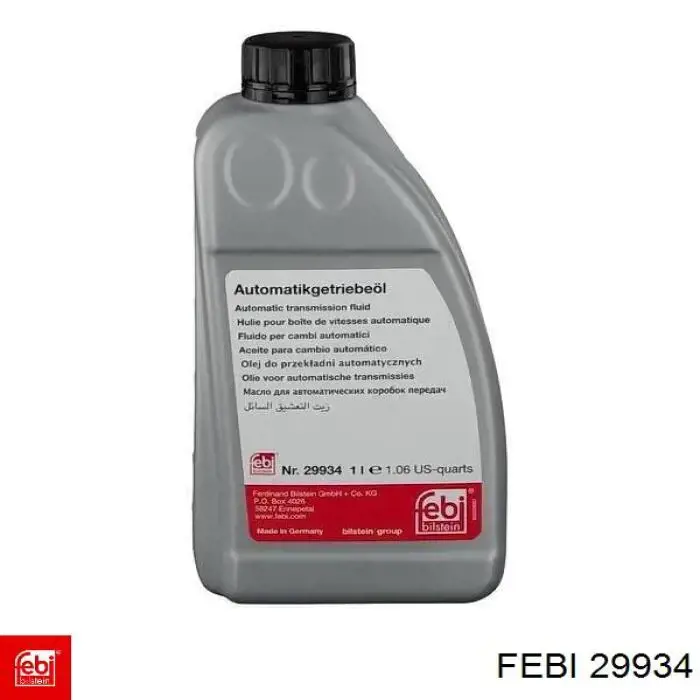 29934 Febi Масло коробки передач