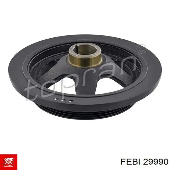 Шків колінвала (демпфер ) Febi 29990 ціна, від 77.98 USD