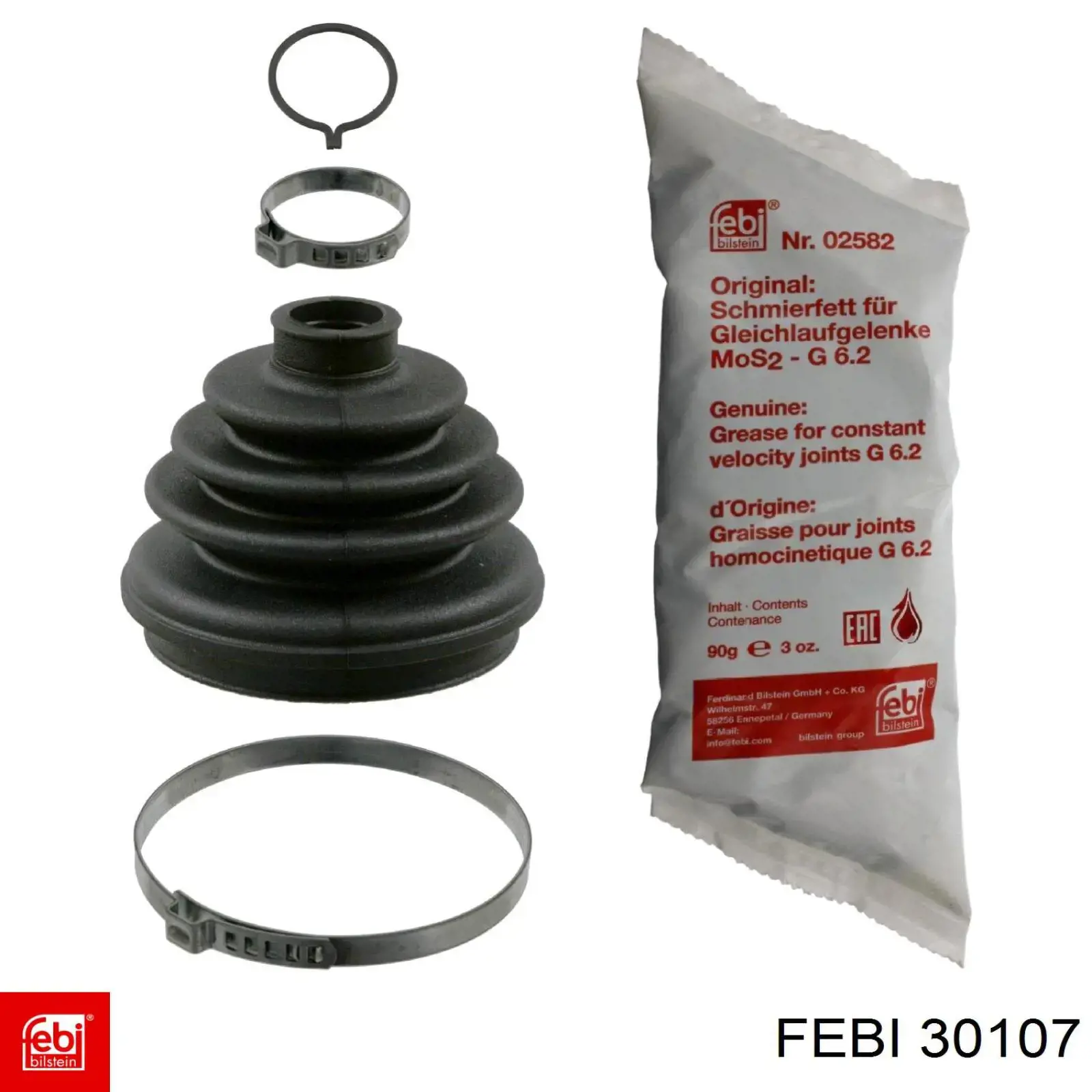 Купити 30107 Febi Подушка (опора) двигуна, ліва