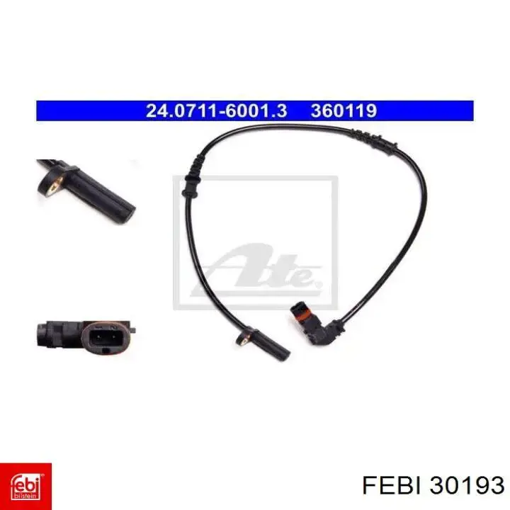 Повітряний фільтр 30193 Febi