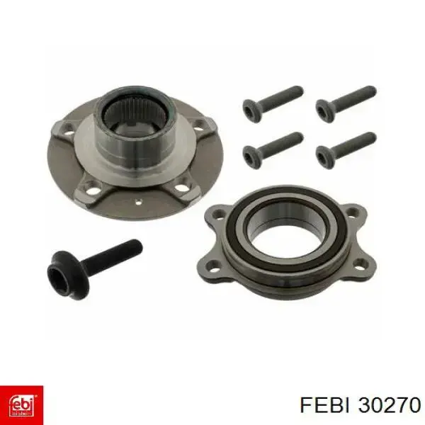 Комплект підшипник маточини передньої Febi 30270 ціна, від 41.42 USD