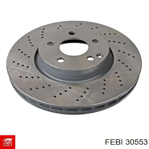 Диск переднього гальма Febi 30553 ціна, від 47.17 USD
