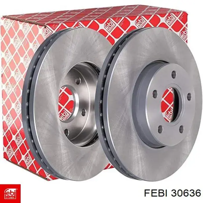 Диск переднього гальма Febi 30636 ціна, від 22.96 USD