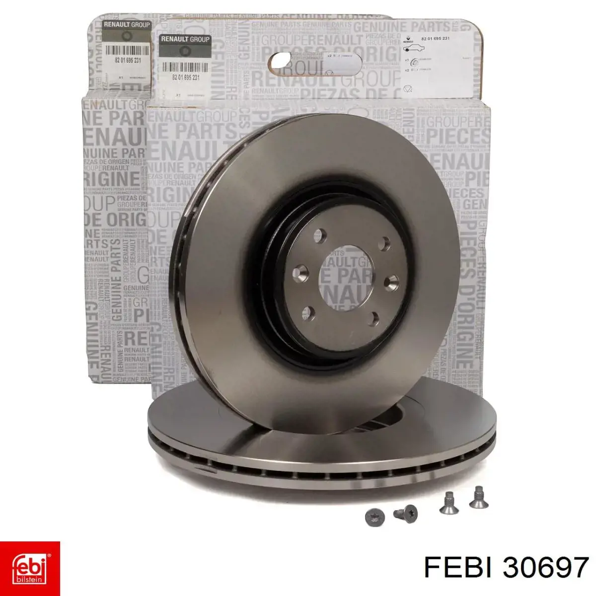 Гальмівні диски передні 30697 Febi