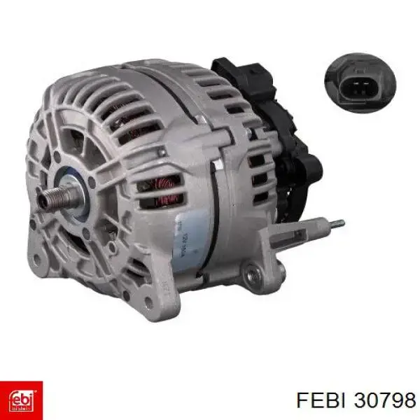 Муфта шківа генератора, еластична Febi 30798 ціна, від 28.56 USD