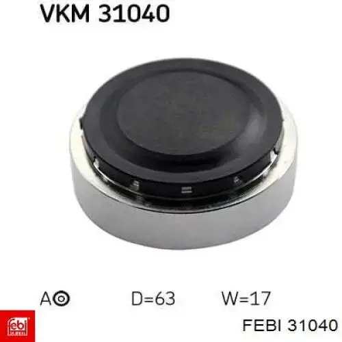 Сайлентблок задньої балки/підрамника Febi 31040 ціна, від 35.85 USD